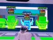 Steal a brainrouth lucky block admin