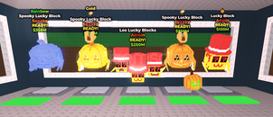 Steal A Braniot 3 spoky 1 los 1 admin lucky bloc