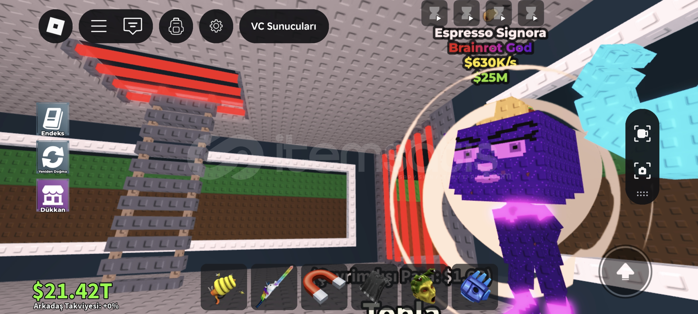 Steal brainot espiresso 630k veren Steal brainot espiresso 630k veren