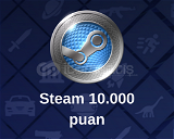 Steam 10,000 Puan