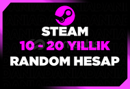 ☢️Steam 10 - 20 Yıllık | Random Hesap ☢️Steam 10 - 20 Yıllık | Random Hesap