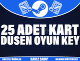 Steam 25 Adet Kart Düşüren Oyun Key [Garanti]