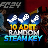 ★ Steam 10 Adet Random Key✨| OTOMATİK TESLİM