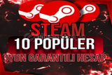 ⭐ Steam 10 efsanevi oyun garantili hesap ⭐