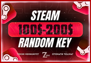 ⭐Steam 100$-200$ (+4200TL) Random Key⭐