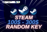 Steam 100$ - 300$ Random Key | OTO TESLIMAT