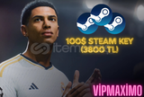 STEAM 100$ KEY (3800 TL)
