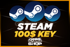 Steam 100$ Random Key