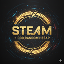 STEAM 1.000 Adet RANDOM HESAP | AÇIKLAMAYI OKU STEAM 1.000 Adet RANDOM HESAP | AÇIKLAMAYI OKU