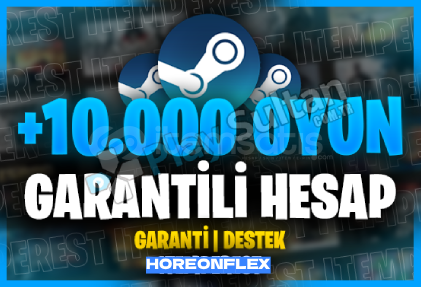 STEAM 10.000+ OYUNLUK HESAP STEAM 10.000+ OYUNLUK HESAP