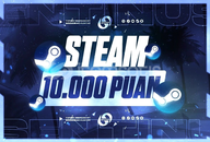 Steam 10000 Puan + Garantili