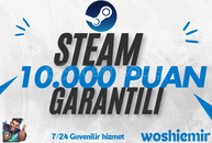 ⭐STEAM⭐ 10.000 PUAN NET | OTO TESLİMAT