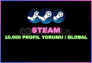 STEAM 10.000 RANDOM PROFIL YORUM (GLOBAL)
