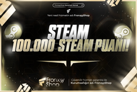 ⚡STEAM 100.000⭐PUAN⚡