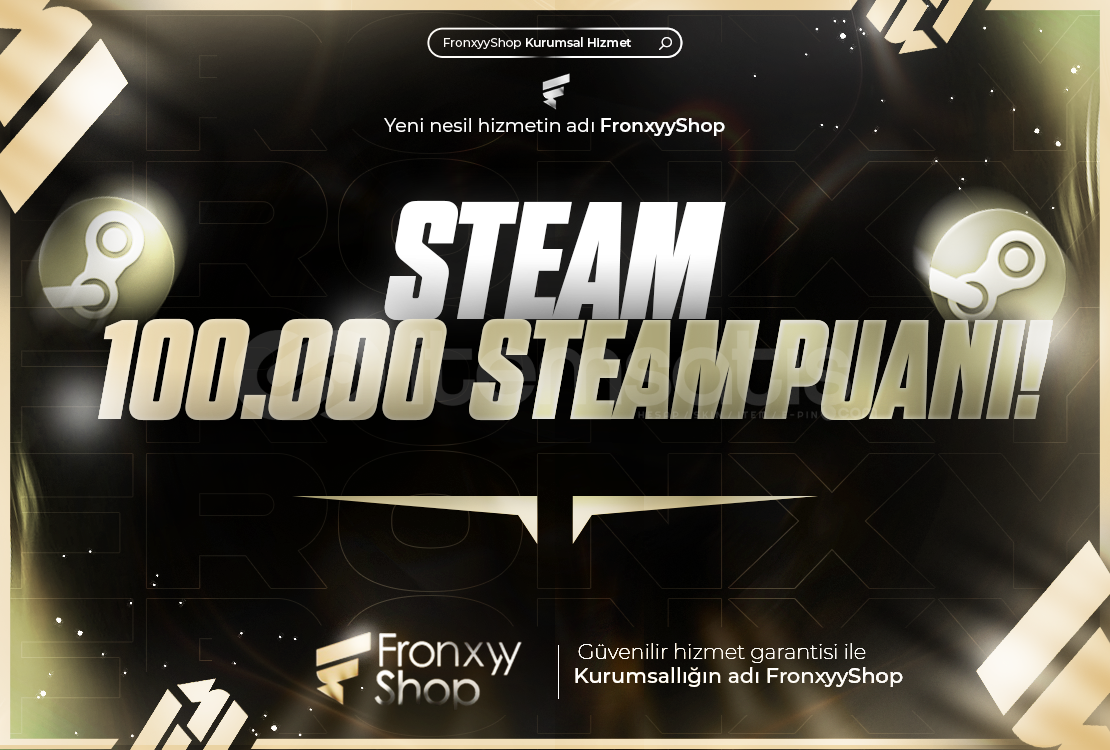⚡STEAM 100.000⭐PUAN⚡ ⚡STEAM 100.000⭐PUAN⚡