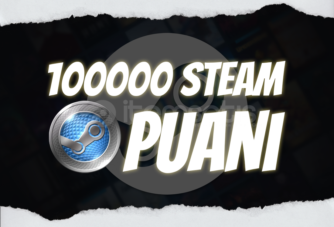 STEAM - 100.000 Steam Puanı STEAM - 100.000 Steam Puanı