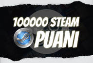 STEAM - 100.000 Steam Puanı