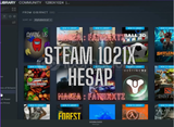 Steam 1021x Oyun hesap paketi