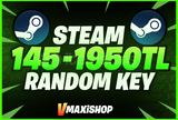 ⭐Steam 145₺ Random key