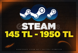 ⭐Steam 145 TL - 1950 TL Random Key⭐