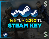 Steam 145 TL - 2.390 TL Random Key