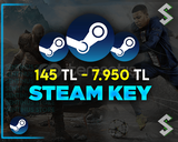 Steam 145 TL - 7950 TL Random Key