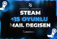 ⭐STEAM +15 OYUN GARANTİLİ MAİL DEĞİŞEN RANDOM⭐ ⭐STEAM +15 OYUN GARANTİLİ MAİL DEĞİŞEN RANDOM⭐