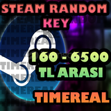 Steam 160 TL - 6.500 TL Random Key | OTO TESLİM