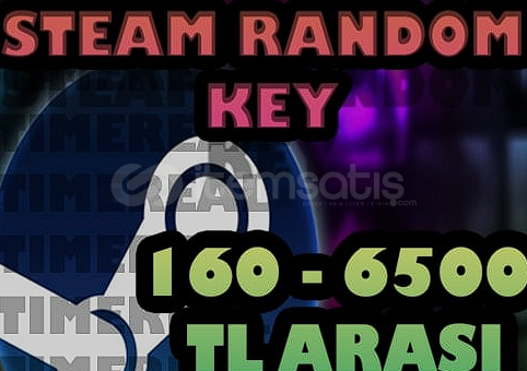 Steam 190 Tl - 7.500 Tl Random Key Steam 190 Tl - 7.500 Tl Random Key