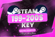 ⭐ STEAM 199$-200$ ARASI RANDOM KEY⭐ ⭐ STEAM 199$-200$ ARASI RANDOM KEY⭐