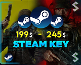 Steam 199$ - 245$ Random Key | OTOMATİK TESLİM
