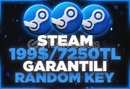 ⚡Steam En Az 199$ Random Key