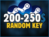 STEAM 199$ - 250$ RANDOM KEY 