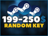 ⭐ Steam 199$-250$ Random Key ⭐