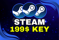 ⚡Steam 199$ [7500₺] Steam Key | ⚡OTO TESLIM