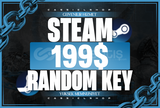 ⭐️ Steam 199$ Random Key ⭐️