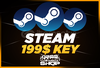 Steam 199$ Random Key