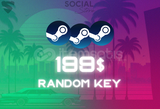 Steam 199 $ Random Key - Anında