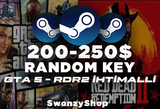 Steam 199.99$-249.9$ Random Key | OTO TESLİMAT