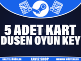 Steam 5 Adet Kart Düşüren Oyun Key [Garanti]