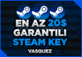 ⭐ Steam 20$ Garantili Random Key ⭐