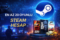 STEAM 20 OYUNLU HESAP