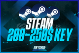 ⭐️ Steam 200$ - 250$ Random Key