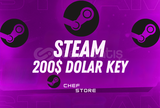 STEAM 200$ DEĞERİNDE RANDOM KEY