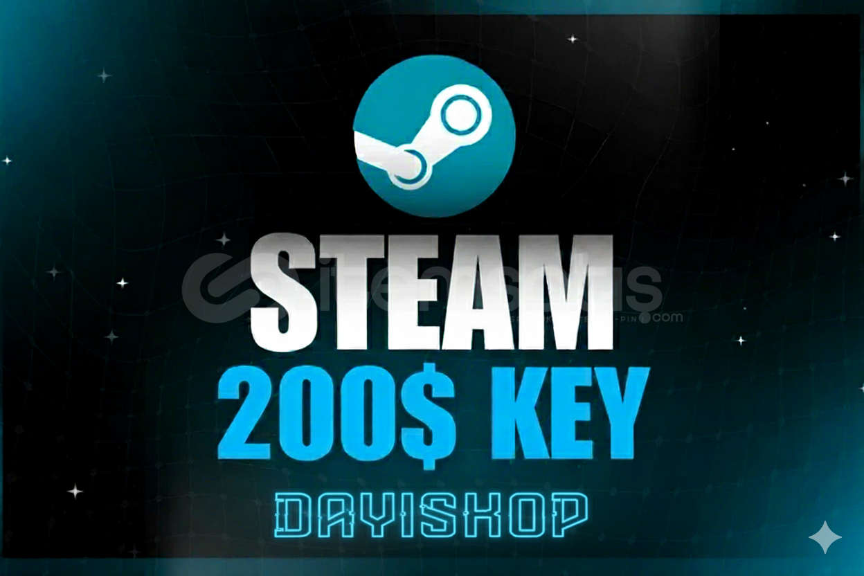STEAM 200$ GARANTİLİ RANDOM KEY | OTO TESLİMAT STEAM 200$ GARANTİLİ RANDOM KEY | OTO TESLİMAT