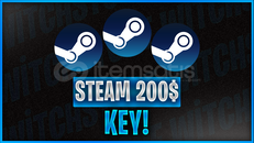 ⭐ STEAM 200$ RANDOM KEY ⭐
