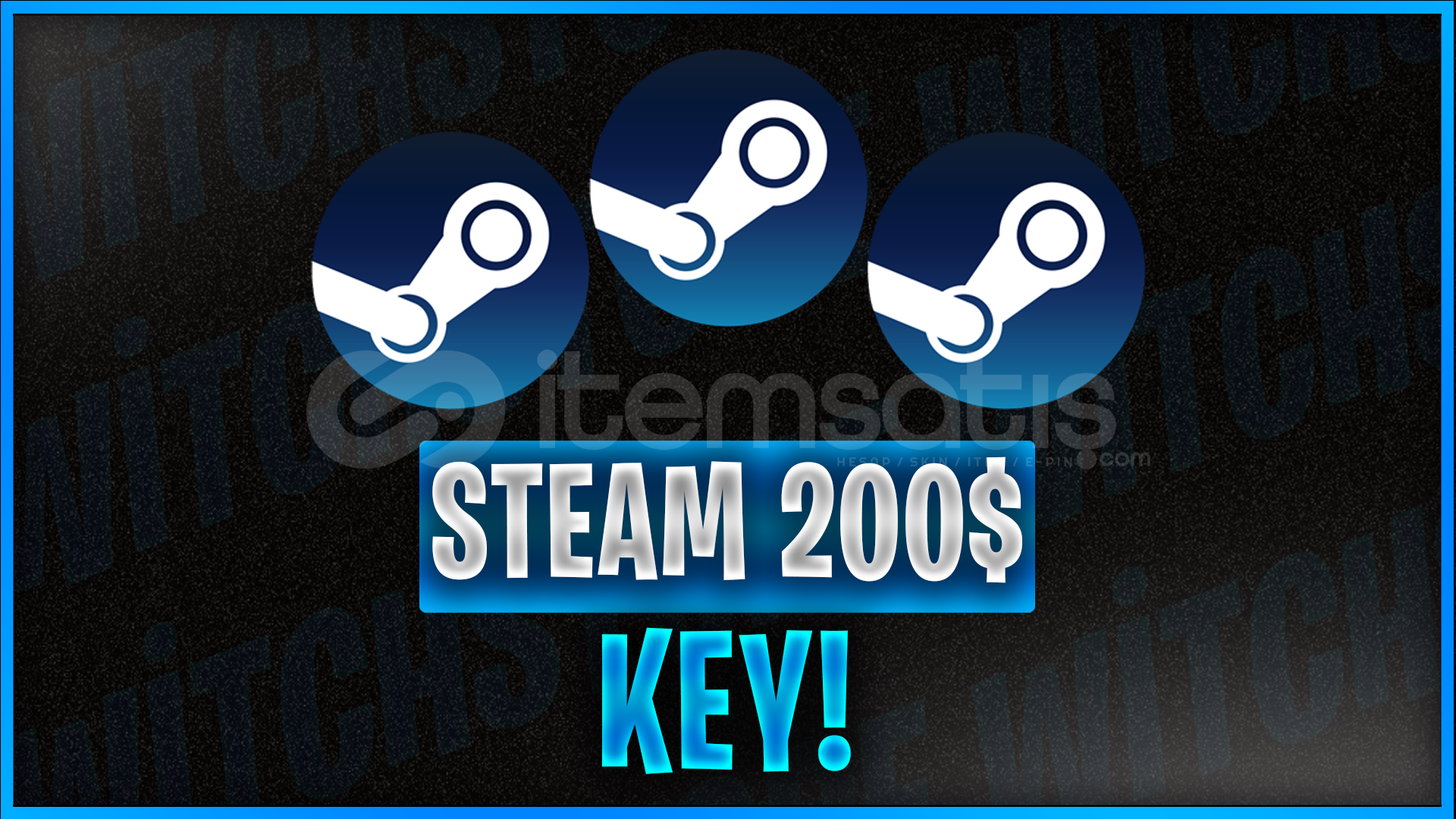 ⭐ STEAM 200$ RANDOM KEY ⭐ ⭐ STEAM 200$ RANDOM KEY ⭐