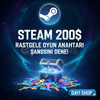 STEAM 200$ GARANTİLİ RANDOM KEY | OTO TESLİMAT