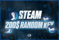 ⭐️Steam 200$ Random Key