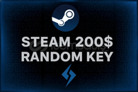 ⭐ STEAM 200$ RANDOM KEY